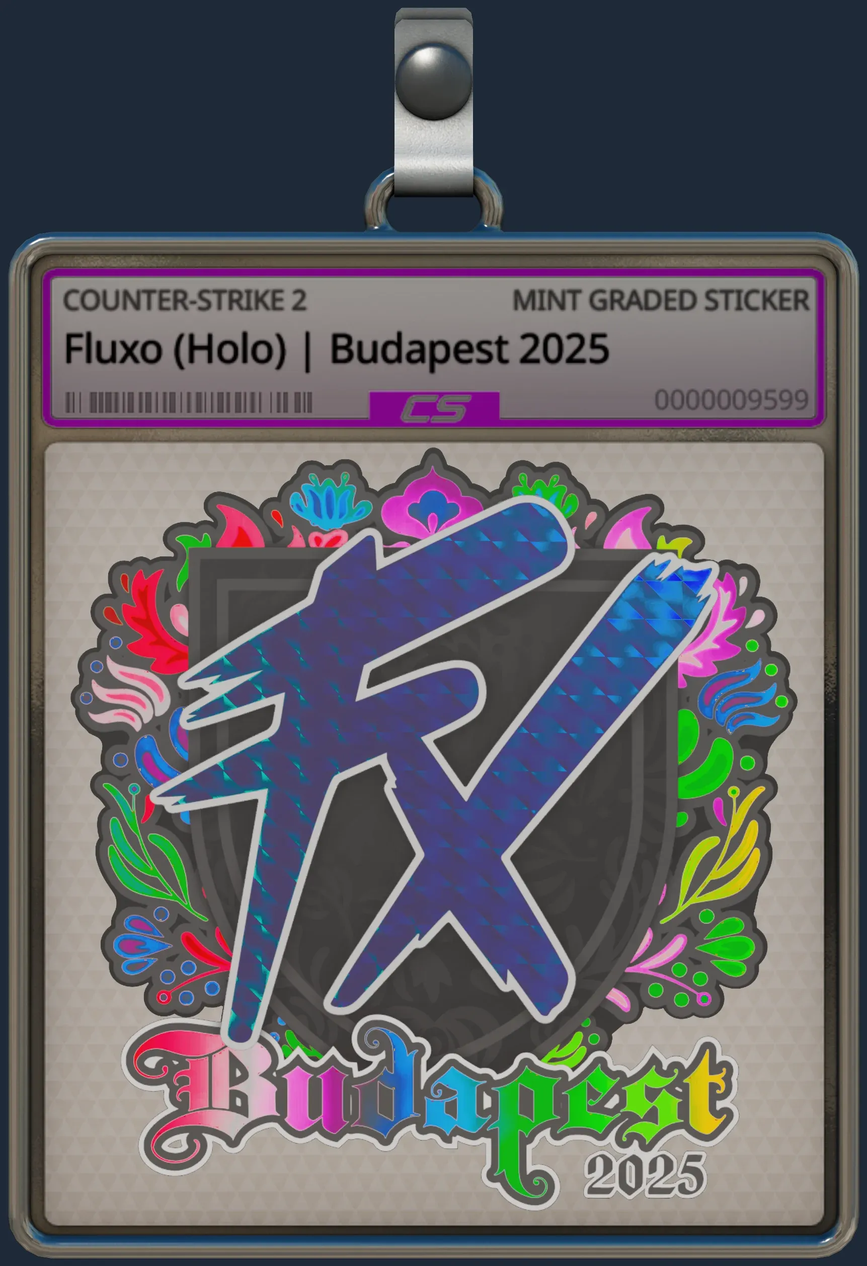 Sticker | Fluxo (Holo) | Budapest 2025
