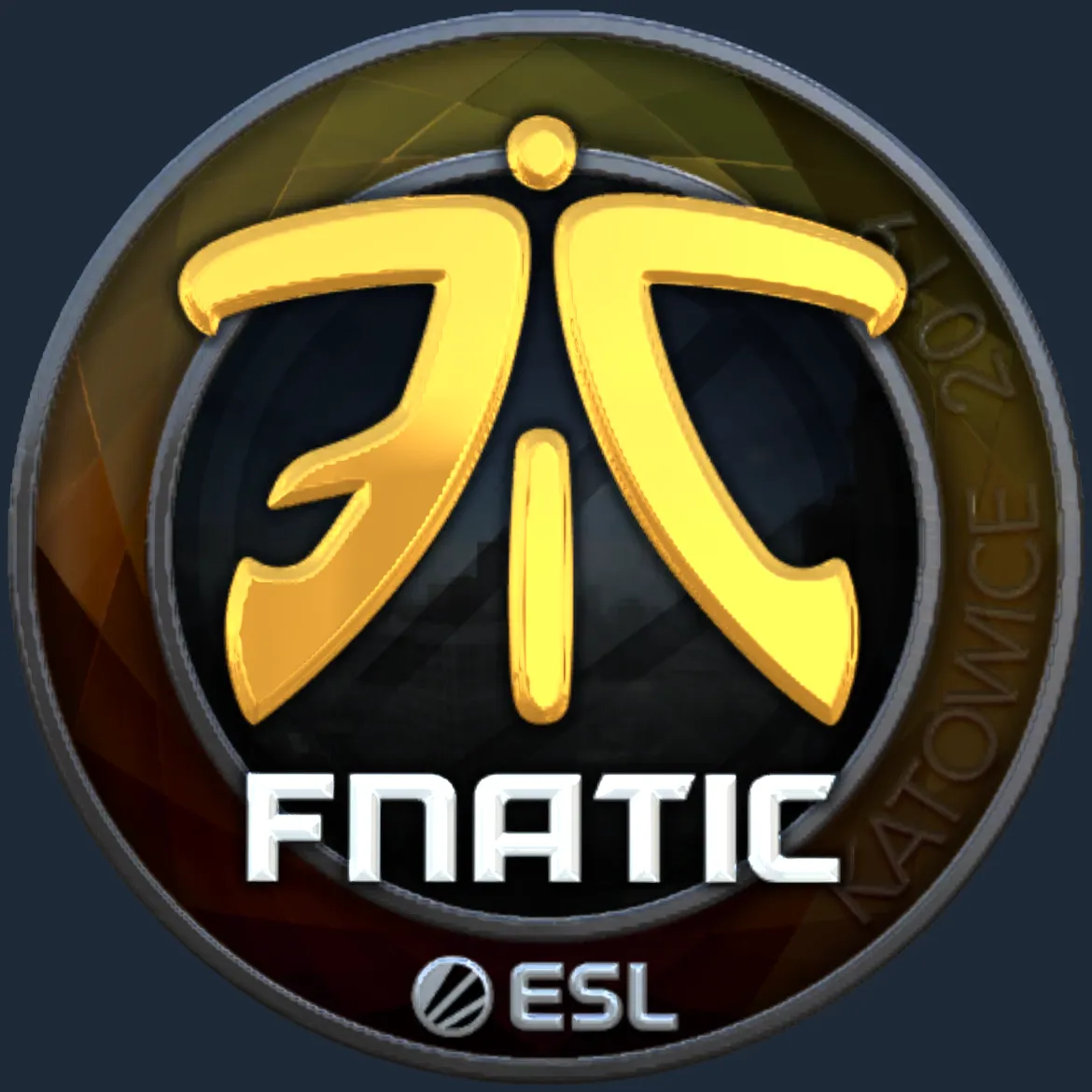 Sticker | Fnatic (Foil) | Katowice 2019