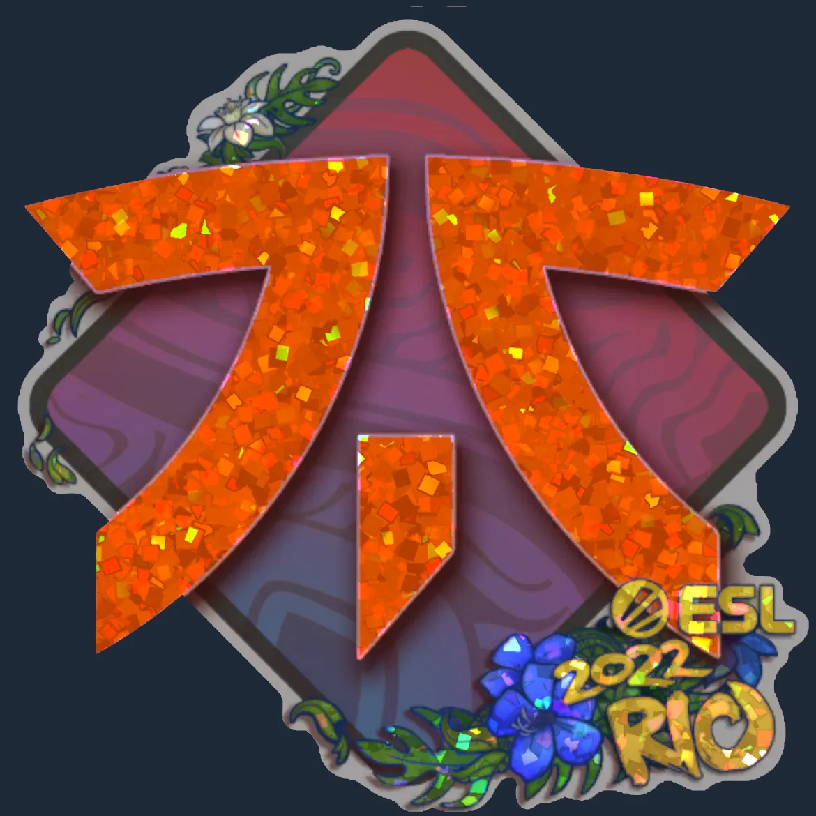 Sticker | Fnatic (Glitter) | Rio 2022