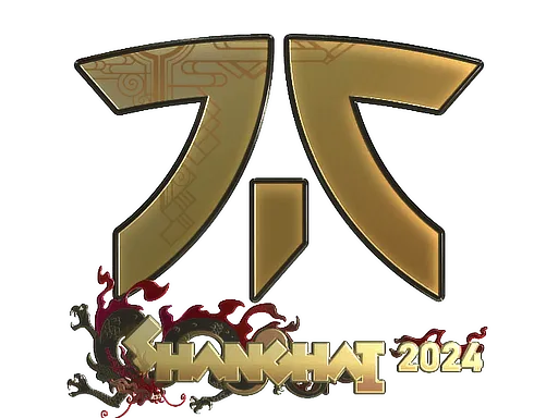Sticker | Fnatic (Gold) | Shanghai 2024