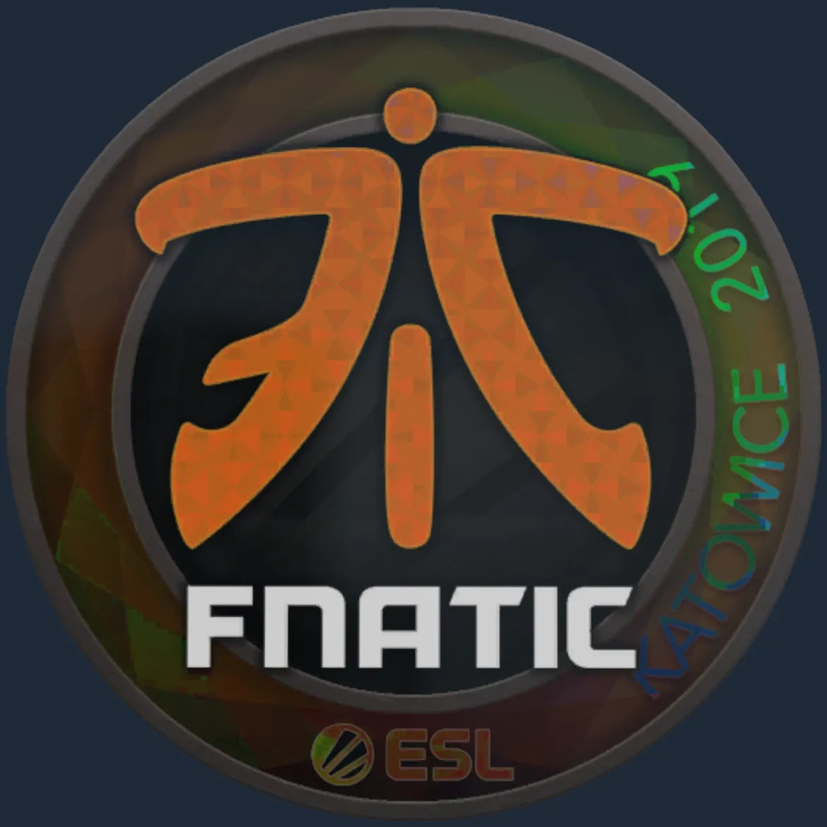 Sticker | Fnatic (Holo) | Katowice 2019