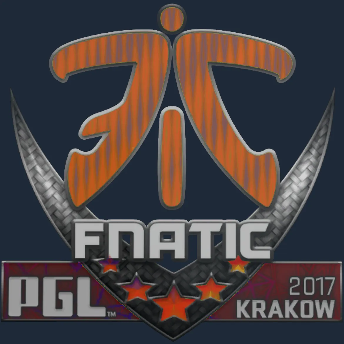 Sticker | Fnatic (Holo) | Krakow 2017