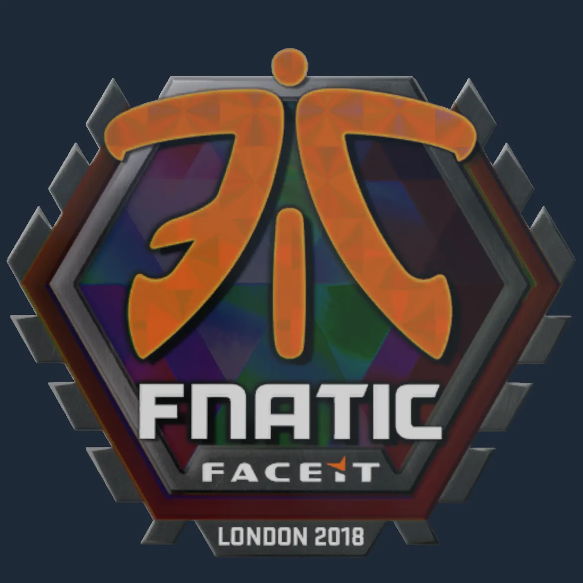 Sticker | Fnatic (Holo) | London 2018