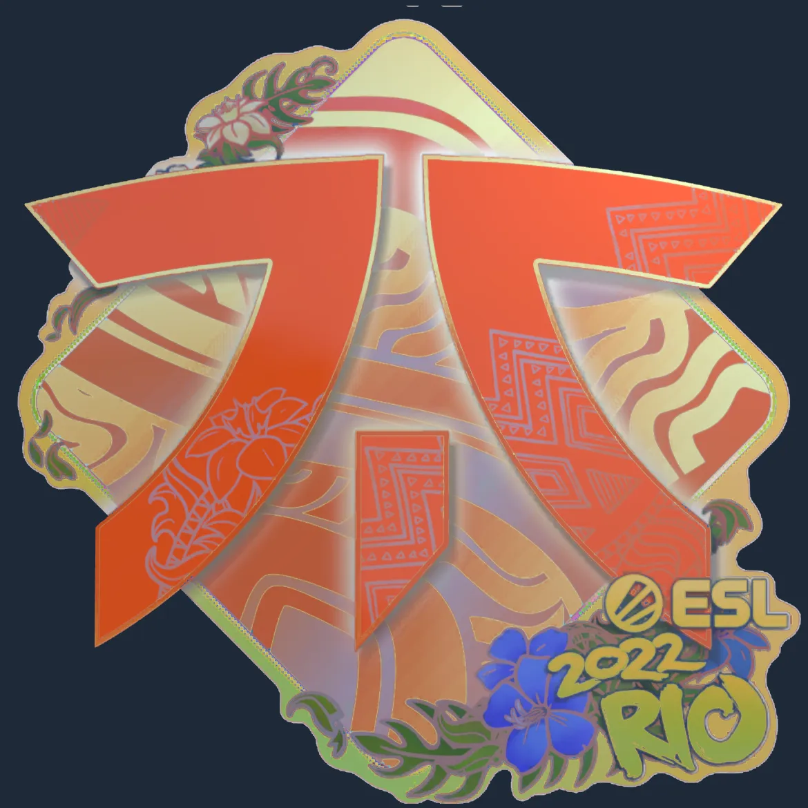 Sticker | Fnatic (Holo) | Rio 2022
