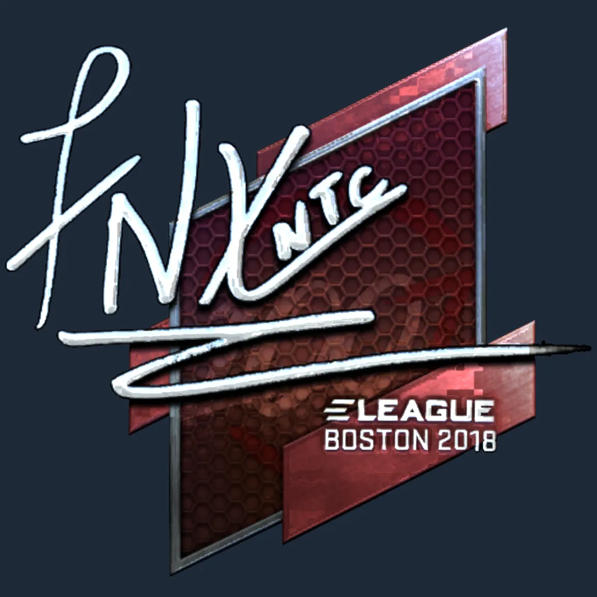 Sticker | fnx (Foil) | Boston 2018