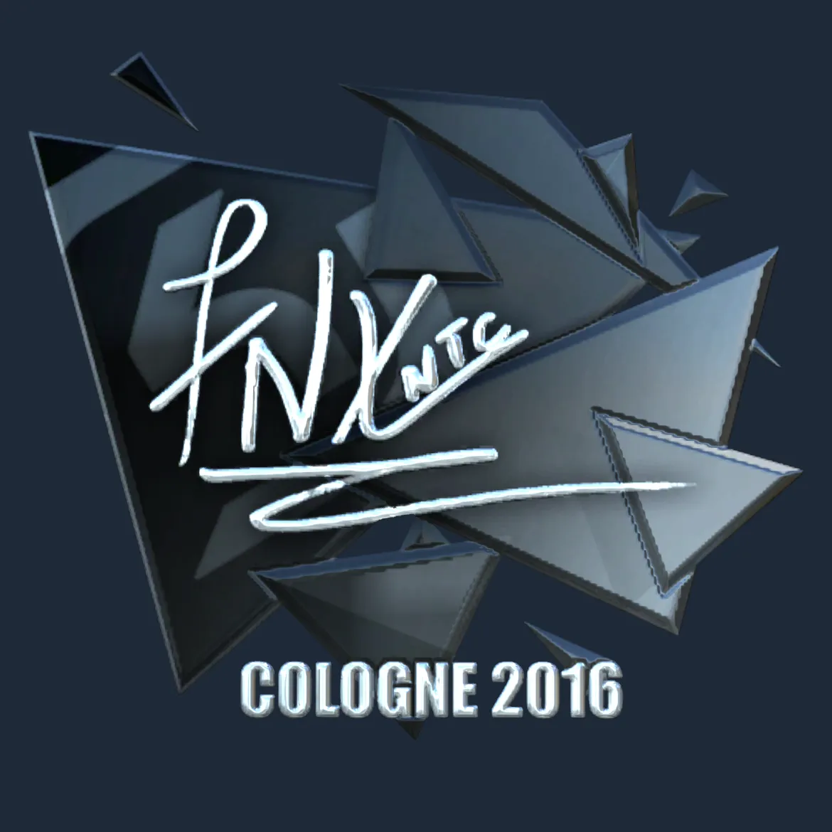 Sticker | fnx (Foil) | Cologne 2016