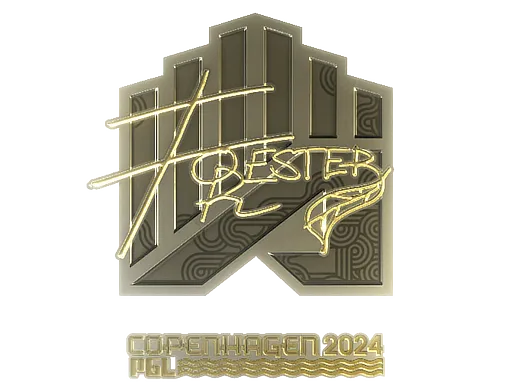 Sticker | Forester (Gold) | Copenhagen 2024
