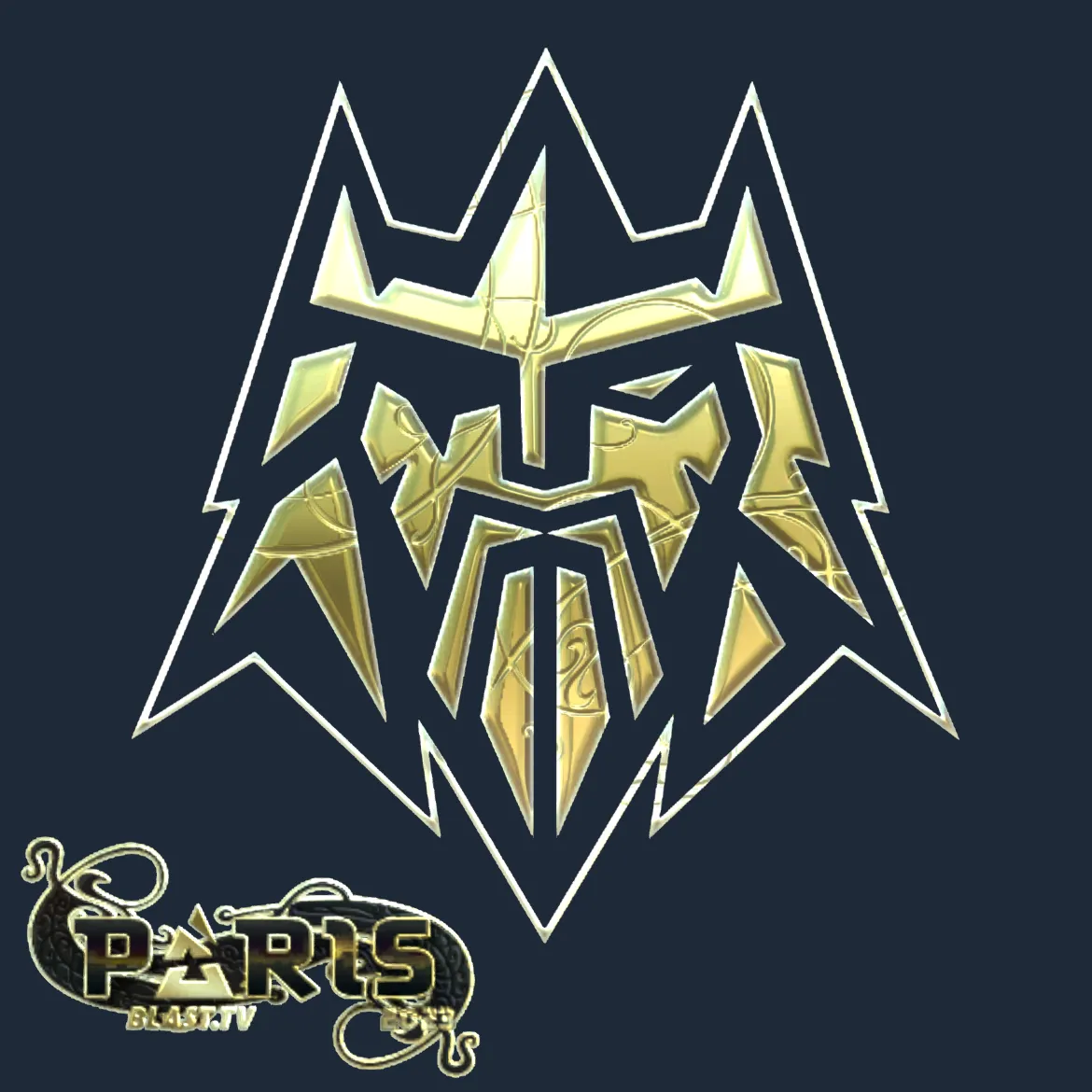 Sticker | forZe eSports (Gold) | Paris 2023