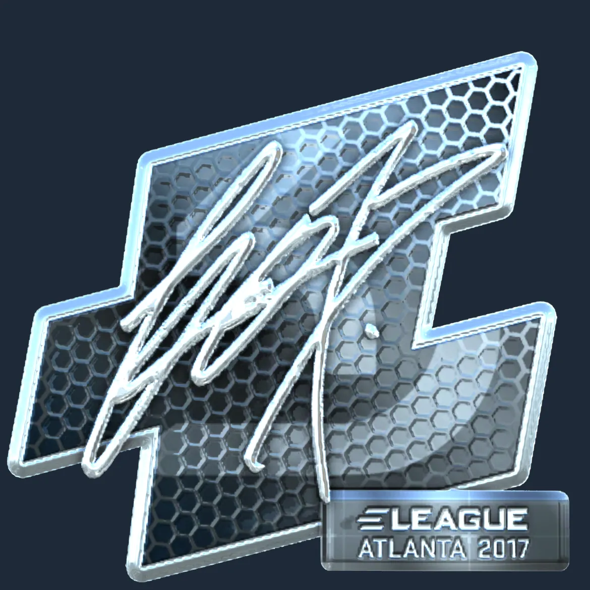 Sticker | fox (Foil) | Atlanta 2017