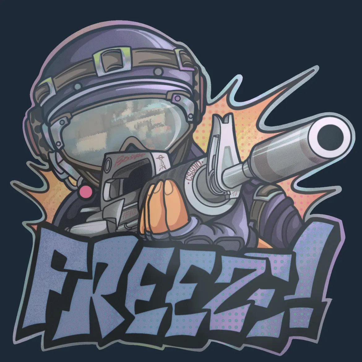 Sticker | Freeze (Lenticular)