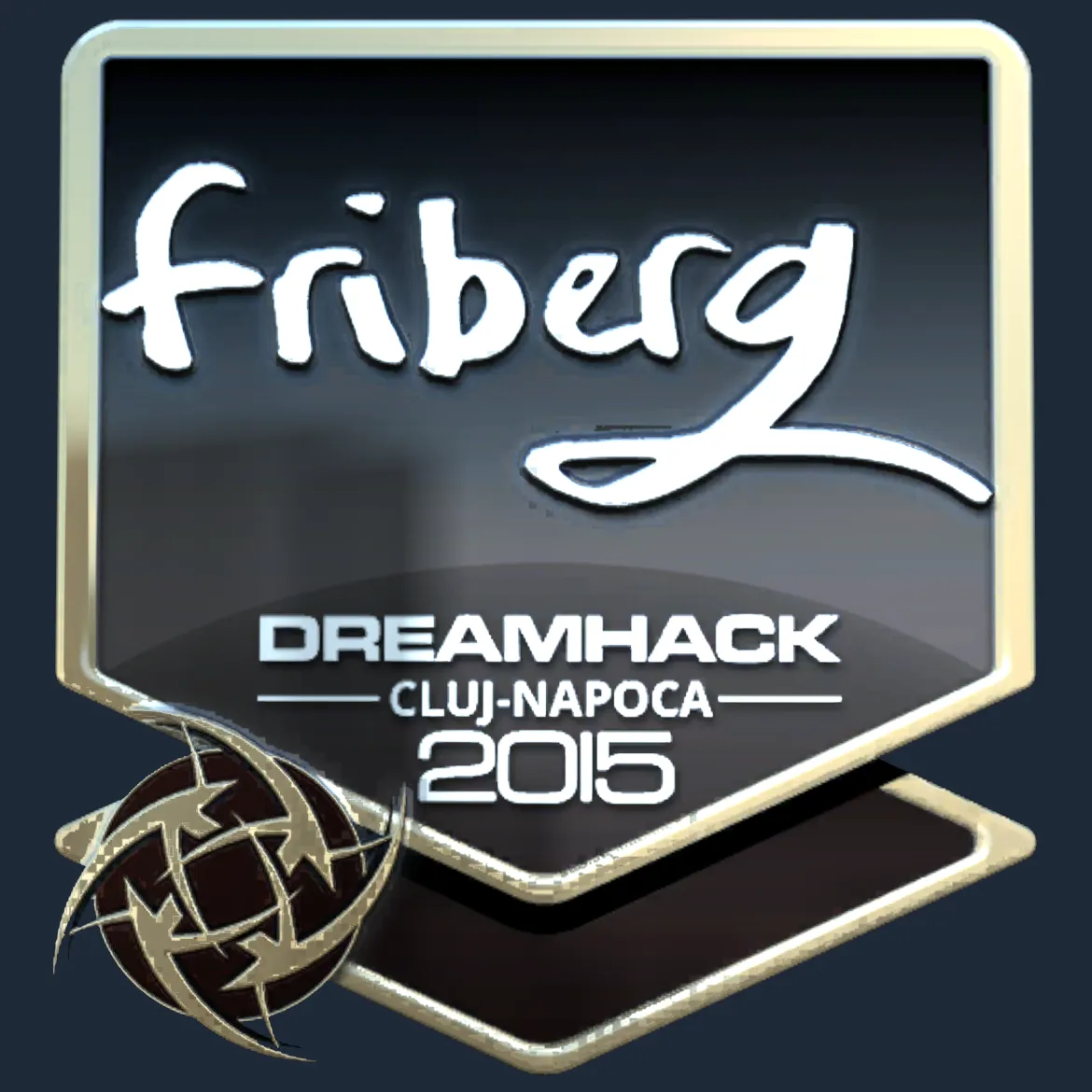 Sticker | friberg (Foil) | Cluj-Napoca 2015