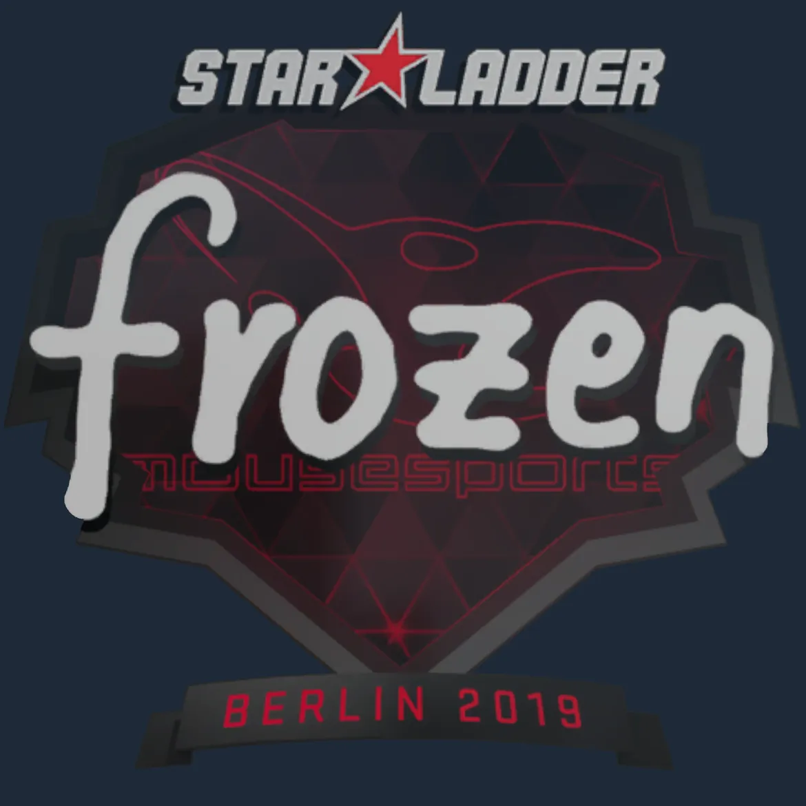 Sticker | frozen | Berlin 2019