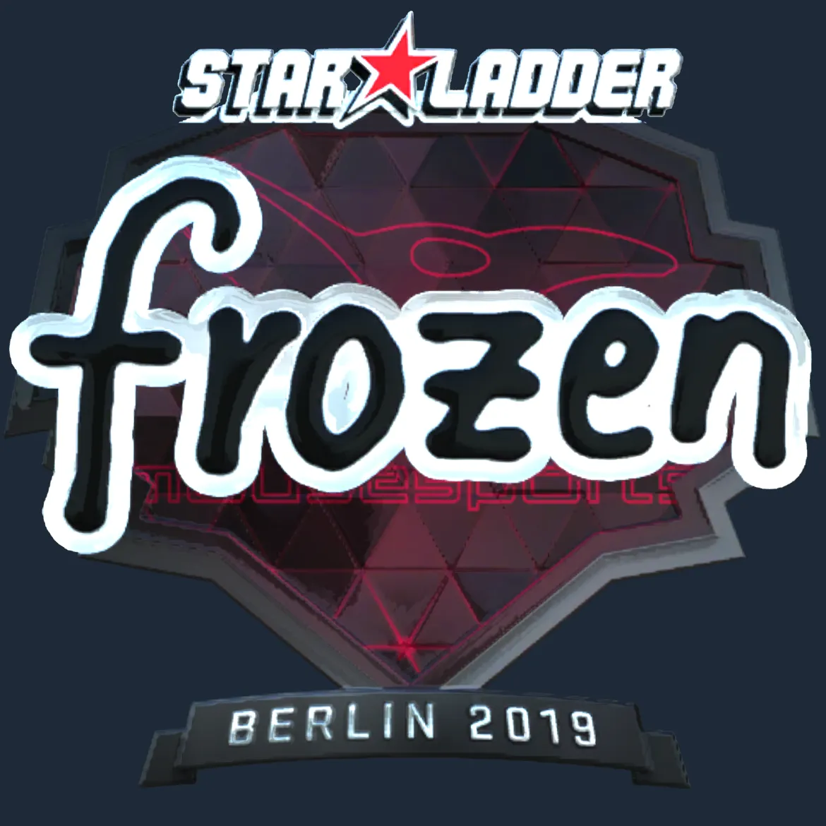 Sticker | frozen (Foil) | Berlin 2019