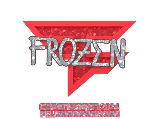 Sticker | frozen (Glitter) | Copenhagen 2024