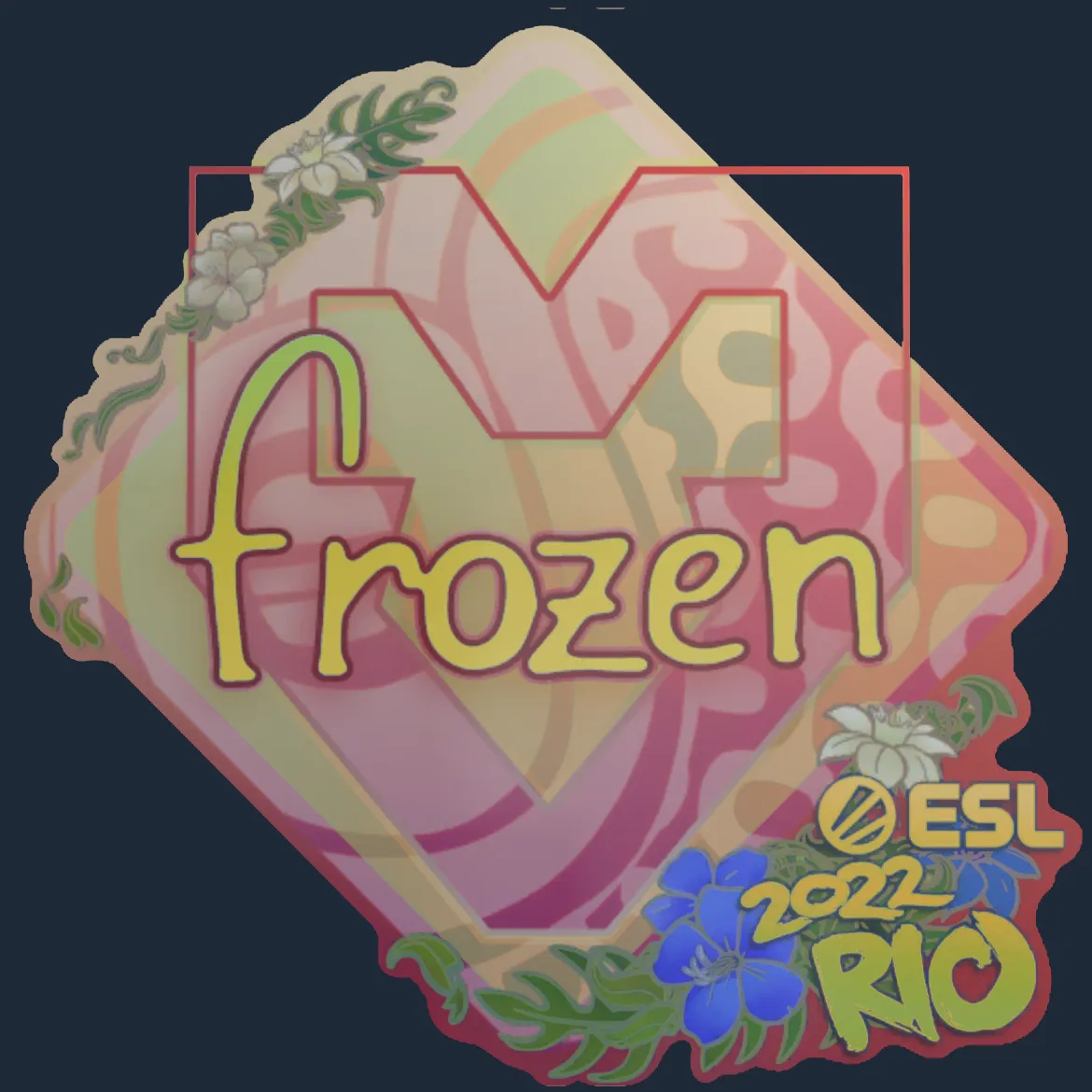 Sticker | frozen (Holo) | Rio 2022