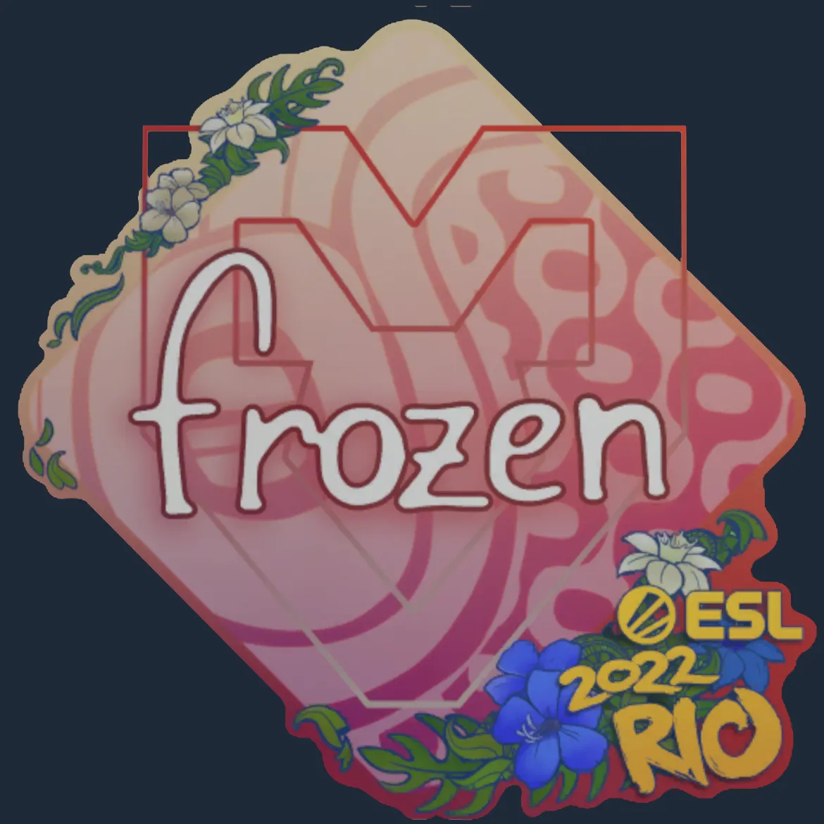Sticker | frozen | Rio 2022