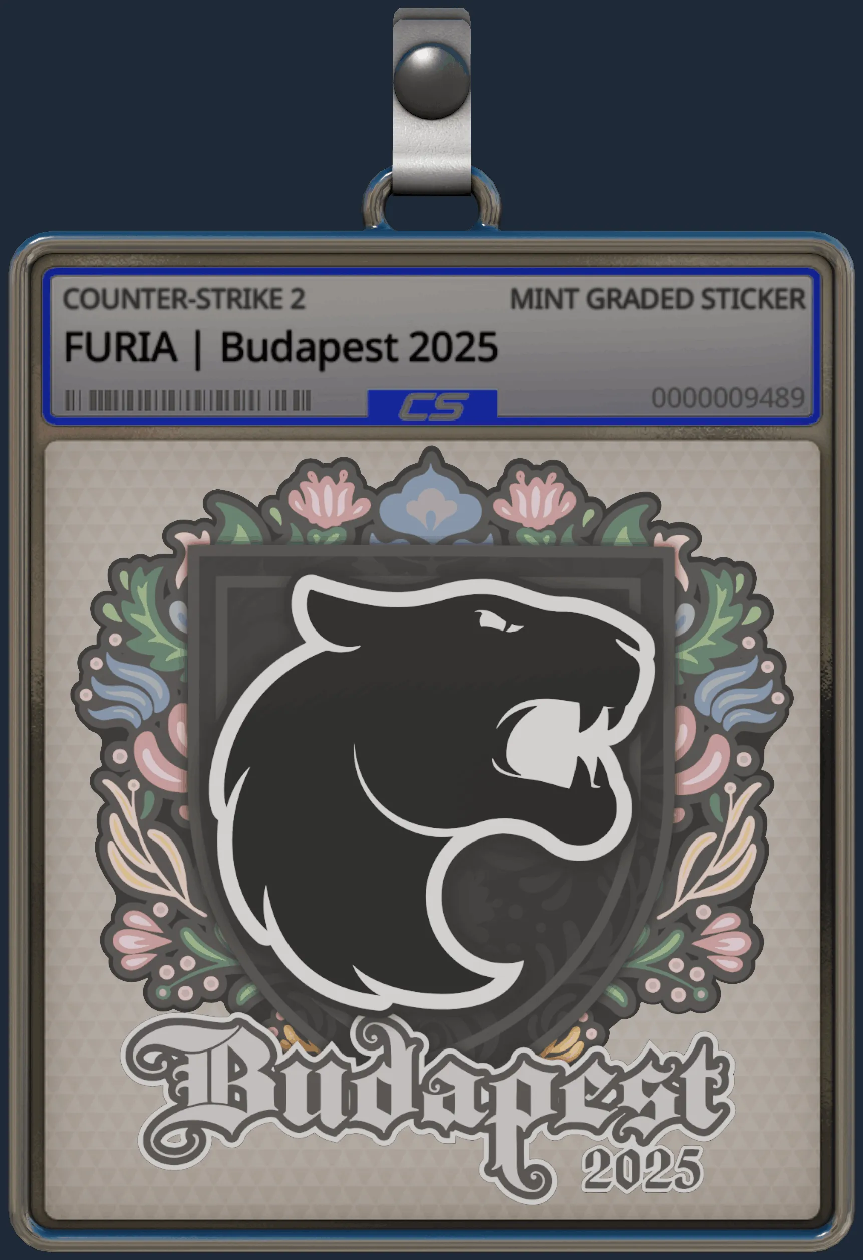 Sticker | FURIA | Budapest 2025