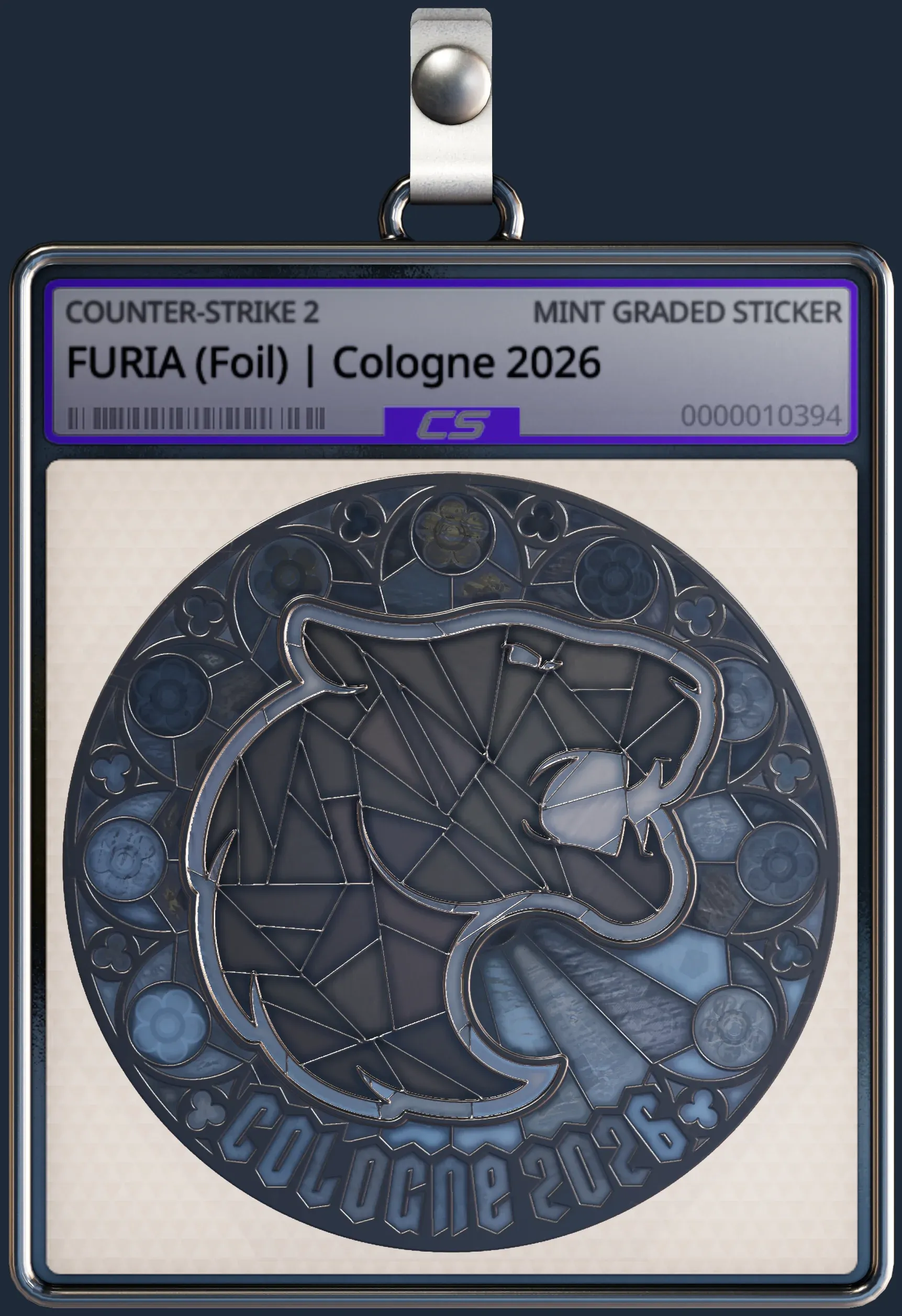 Sticker | FURIA (Foil) | Cologne 2026 Sticker | FURIA (Foil) | Cologne 2026