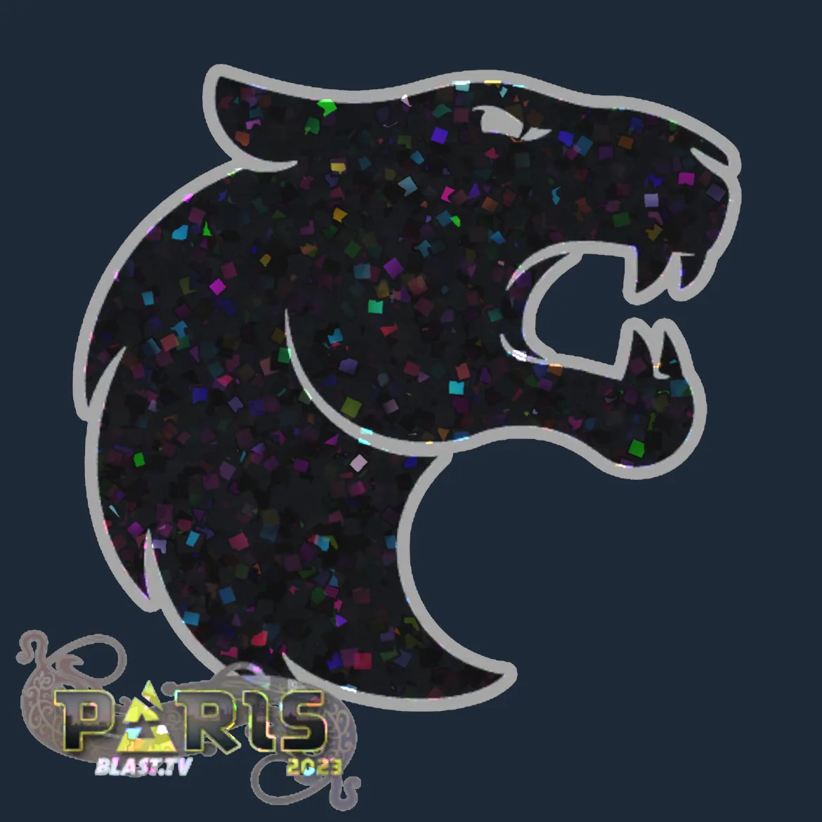 Sticker | FURIA (Glitter) | Paris 2023