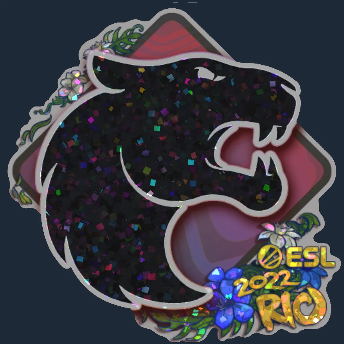 Sticker | FURIA (Glitter) | Rio 2022