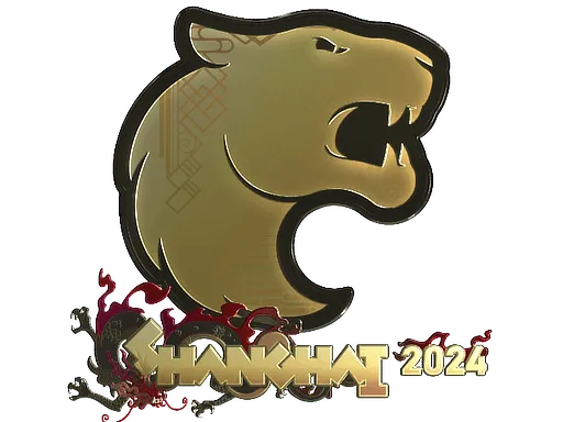 Sticker | FURIA (Gold) | Shanghai 2024