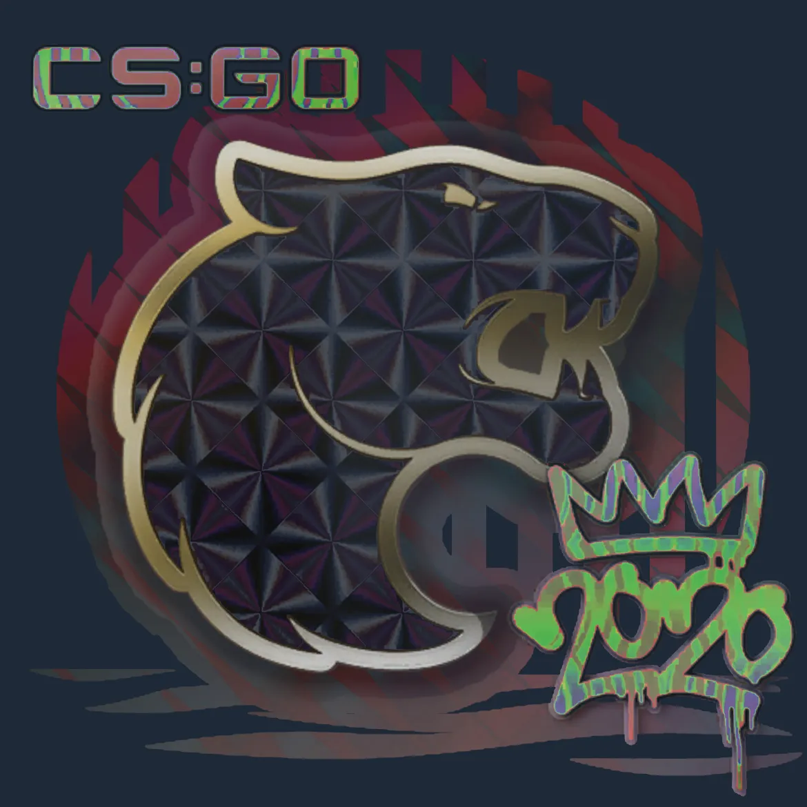 Sticker | FURIA (Holo) | 2020 RMR