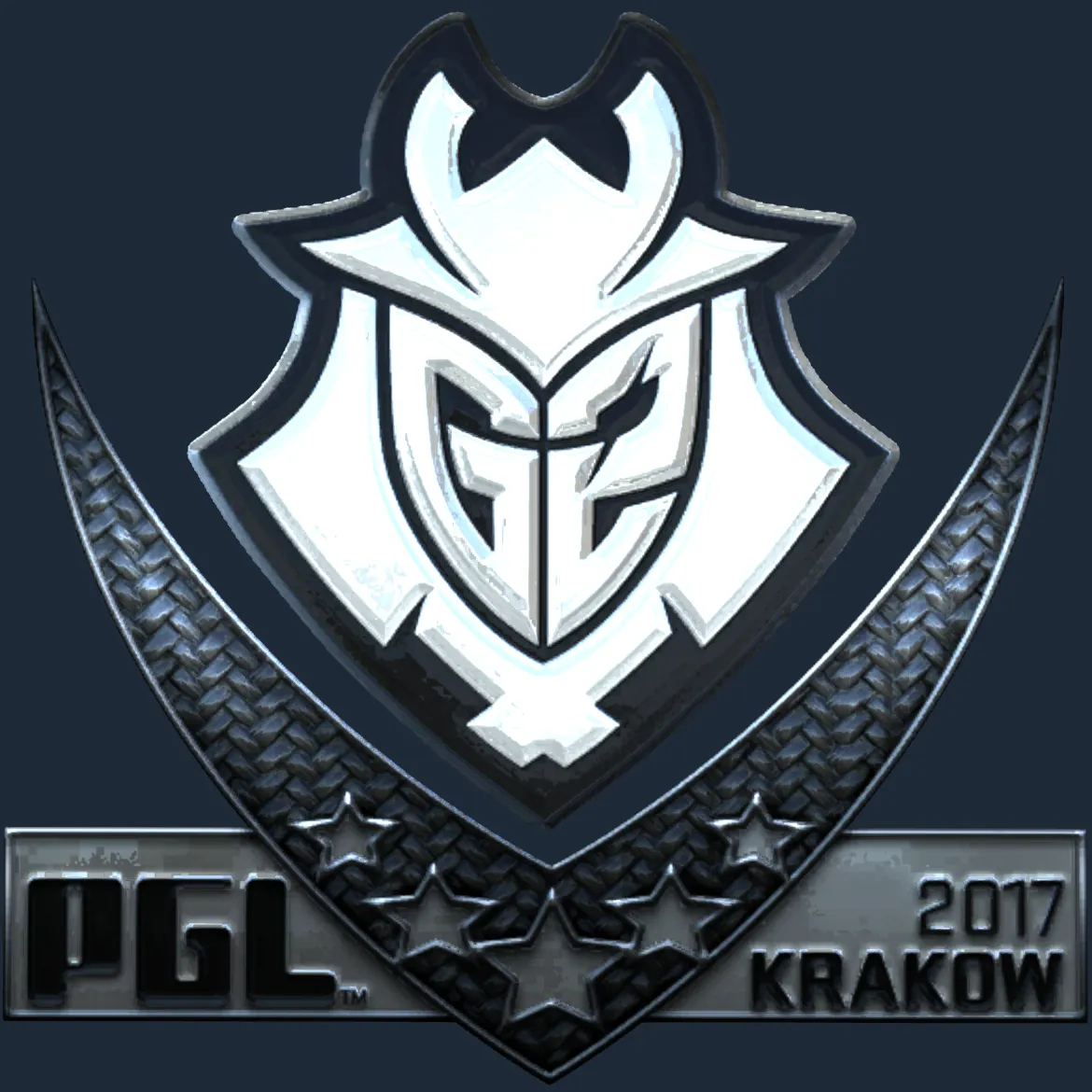 Sticker | G2 Esports (Foil) | Krakow 2017