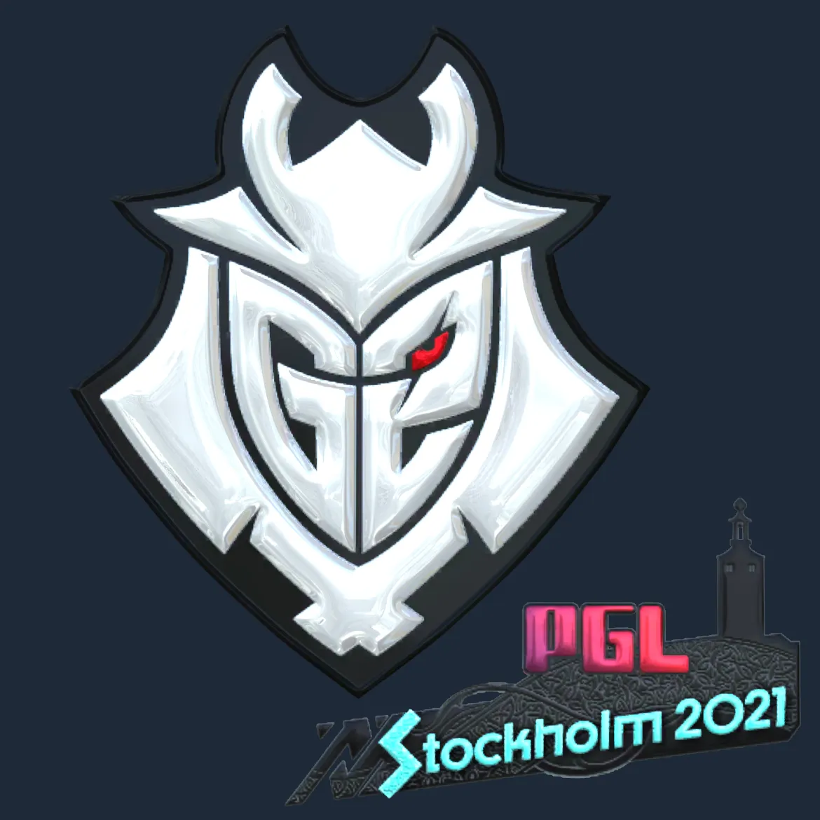 Sticker | G2 Esports (Foil) | Stockholm 2021