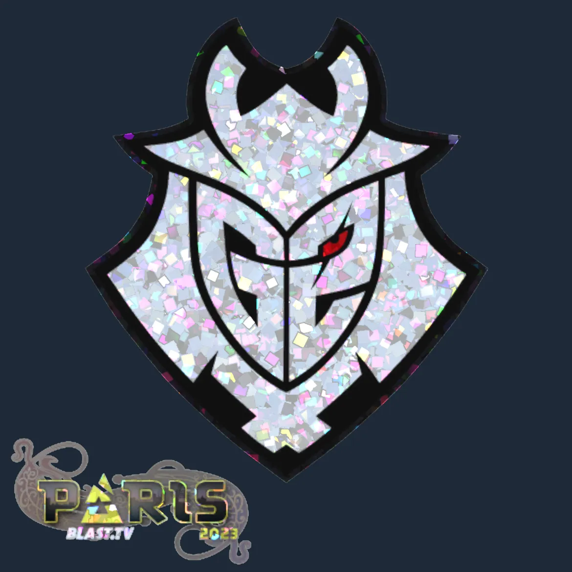 Sticker | G2 Esports (Glitter) | Paris 2023