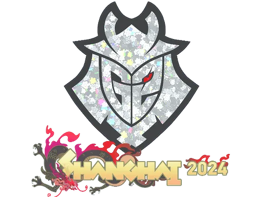 Sticker | G2 Esports (Glitter) | Shanghai 2024