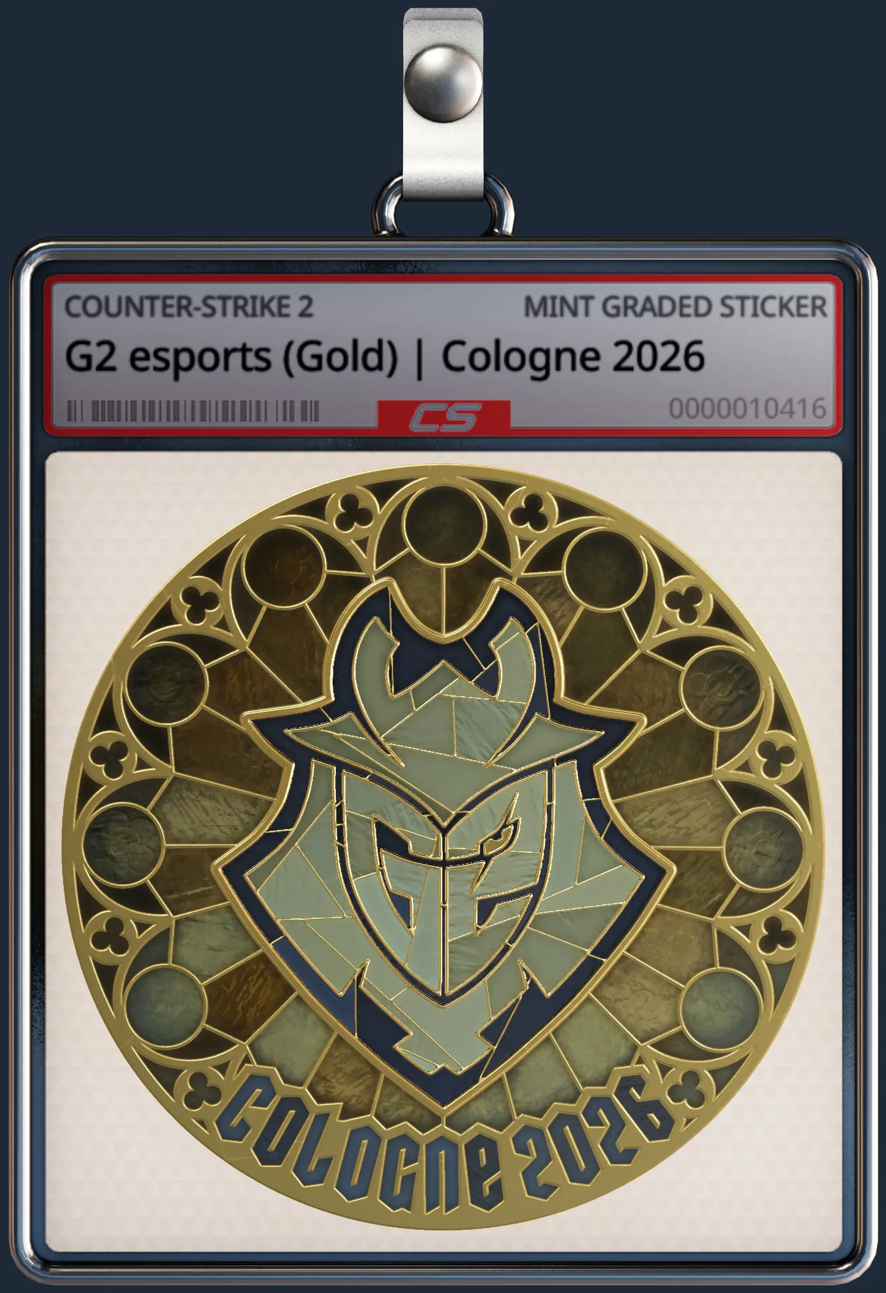 Sticker | G2 esports (Gold) | Cologne 2026 Sticker | G2 esports (Gold) | Cologne 2026