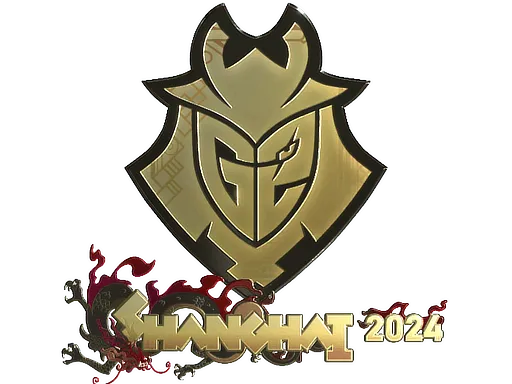 Sticker | G2 Esports (Gold) | Shanghai 2024