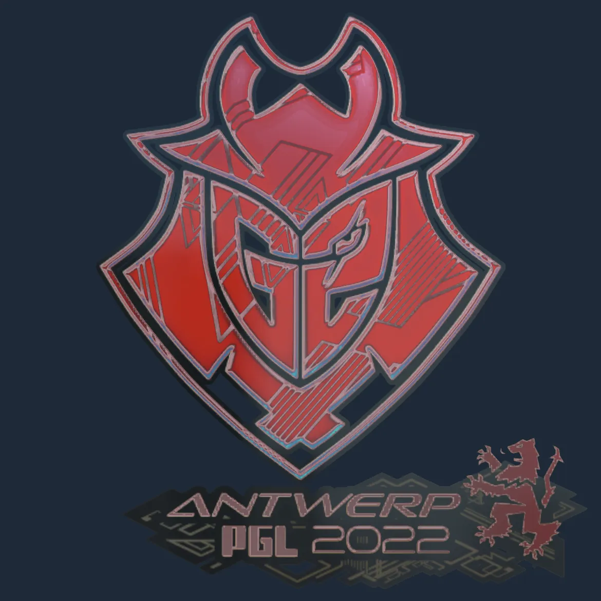 Sticker | G2 Esports (Holo) | Antwerp 2022