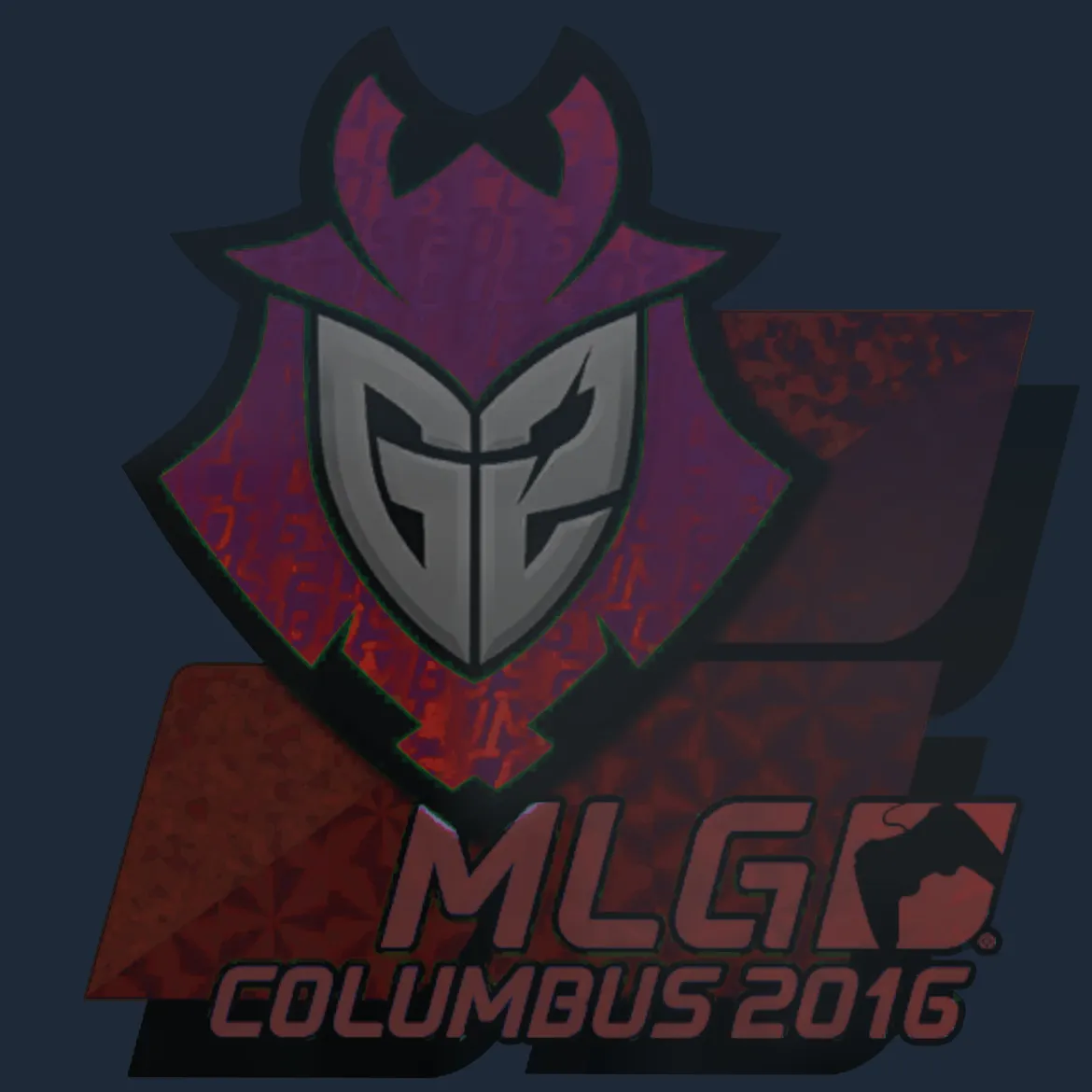 Sticker | G2 Esports (Holo) | MLG Columbus 2016