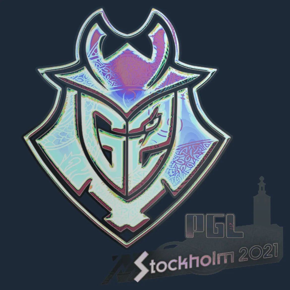 Sticker | G2 Esports (Holo) | Stockholm 2021