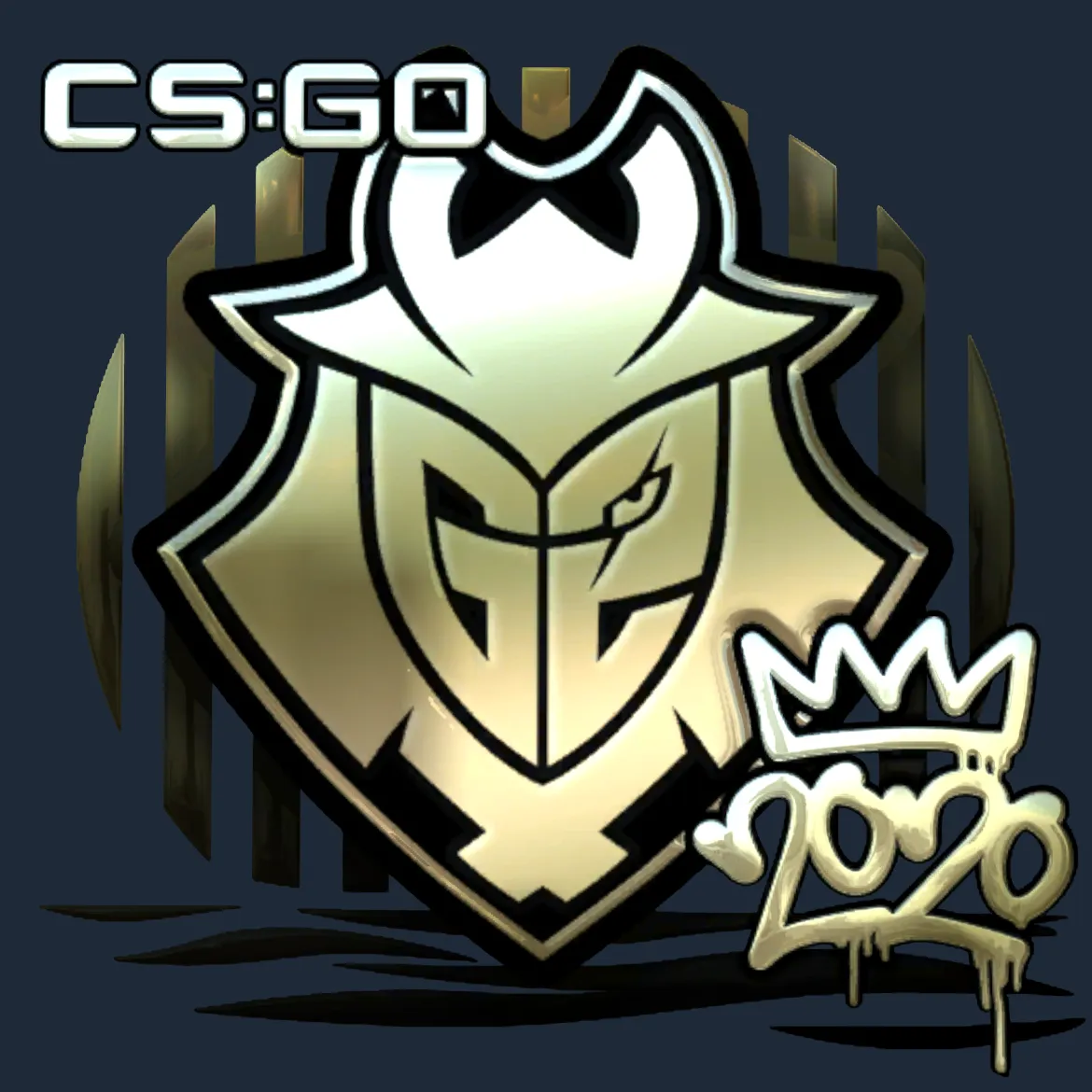 Sticker | G2 (Gold) | 2020 RMR