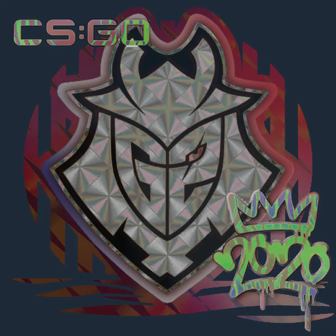 Sticker | G2 (Holo) | 2020 RMR