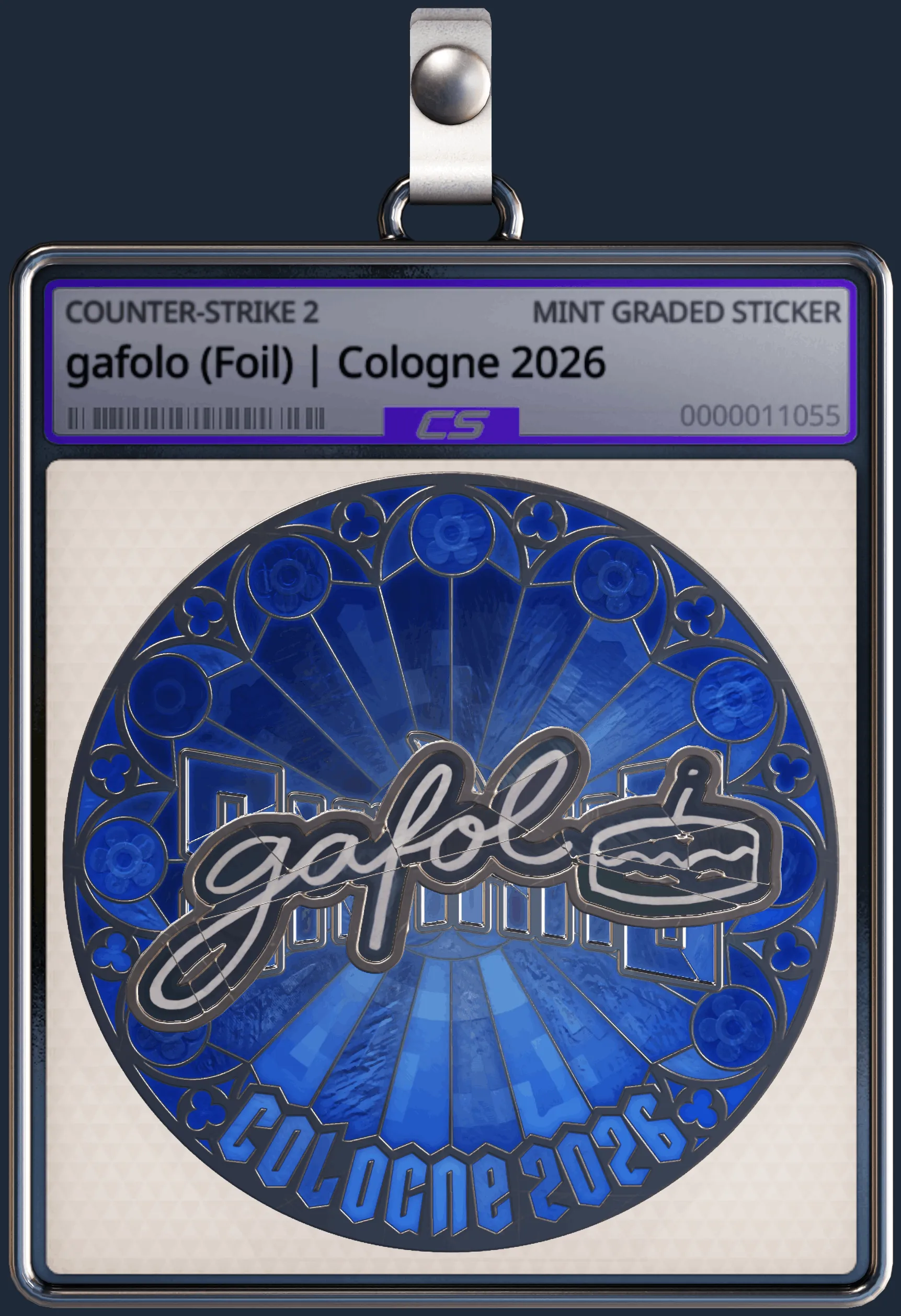 Sticker | gafolo (Foil) | Cologne 2026