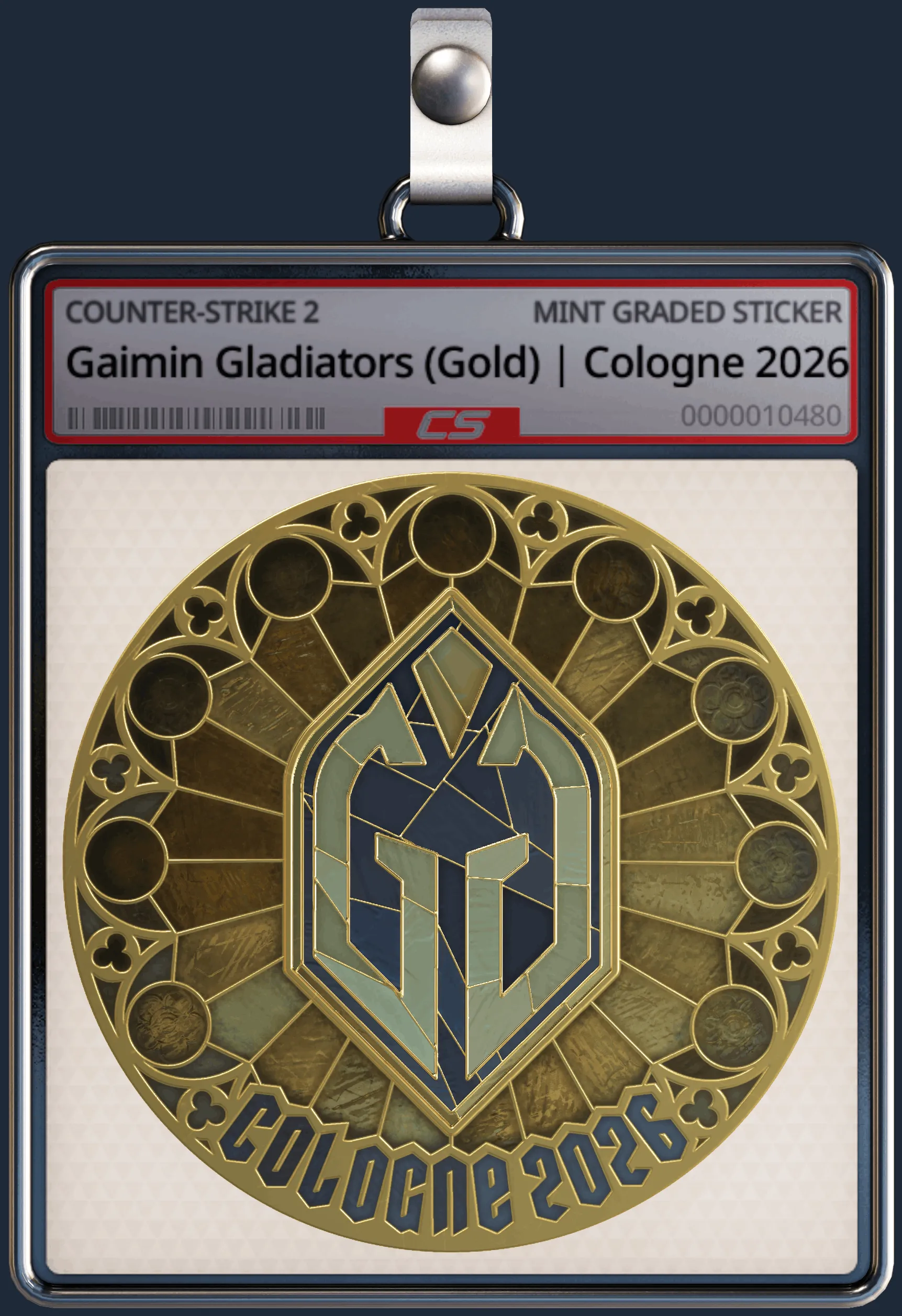 Sticker | Gaimin Gladiators (Gold) | Cologne 2026 Sticker | Gaimin Gladiators (Gold) | Cologne 2026