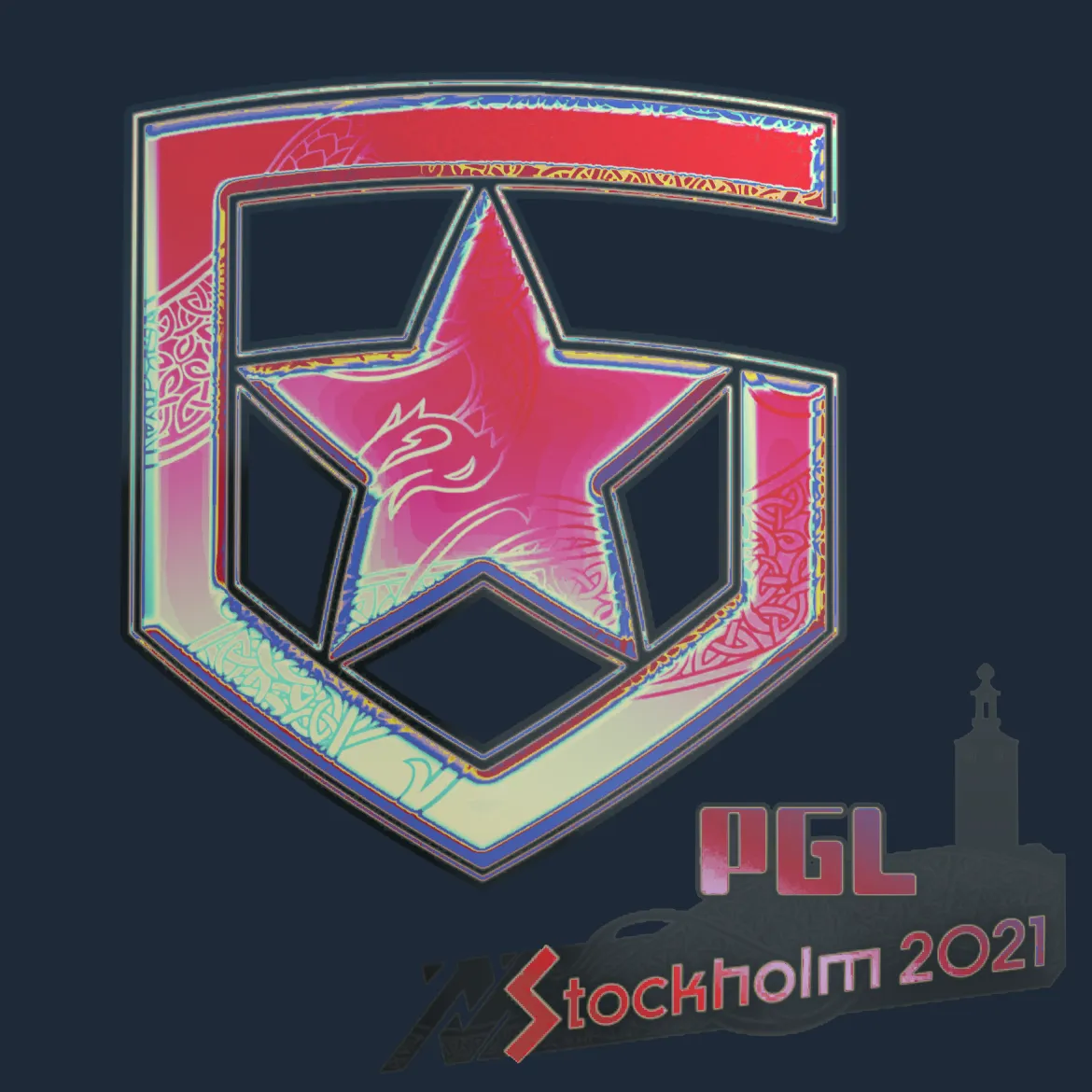 Sticker | Gambit Gaming (Holo) | Stockholm 2021
