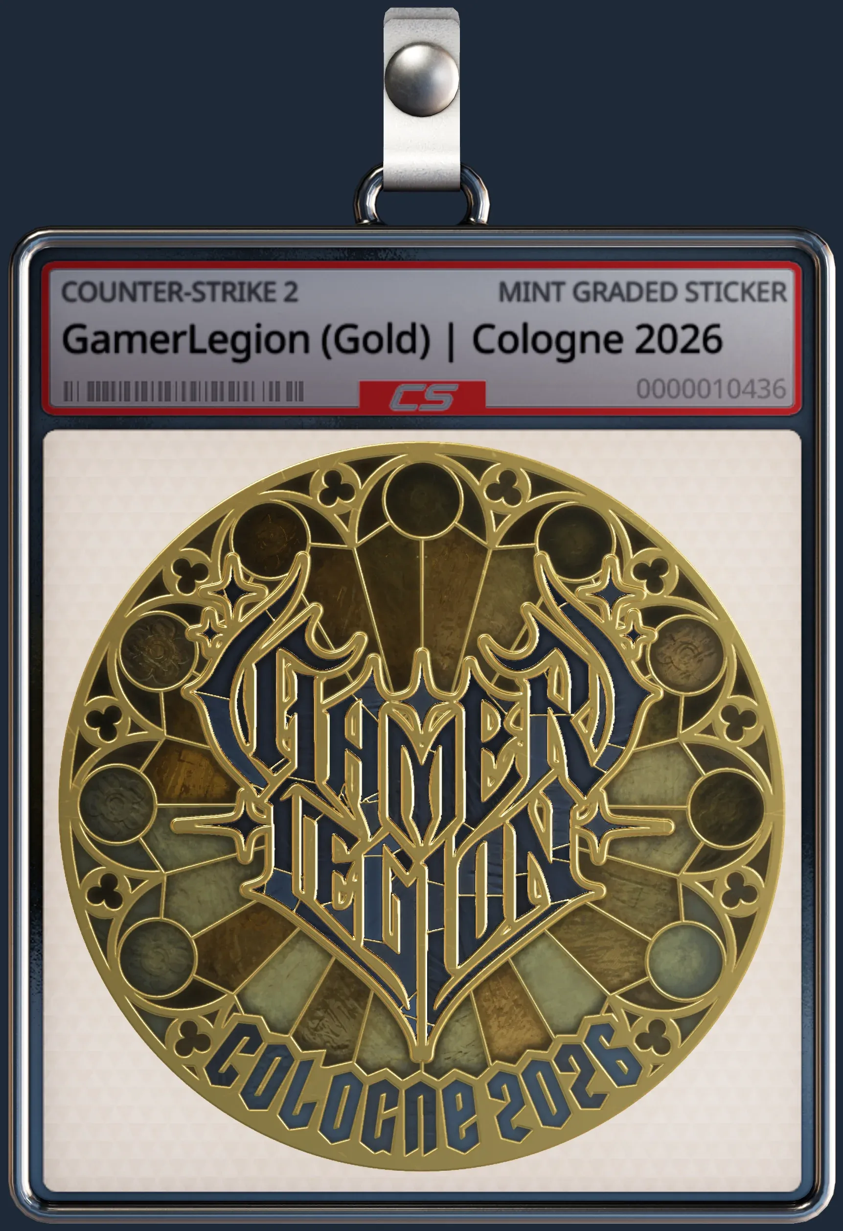 Sticker | GamerLegion (Gold) | Cologne 2026