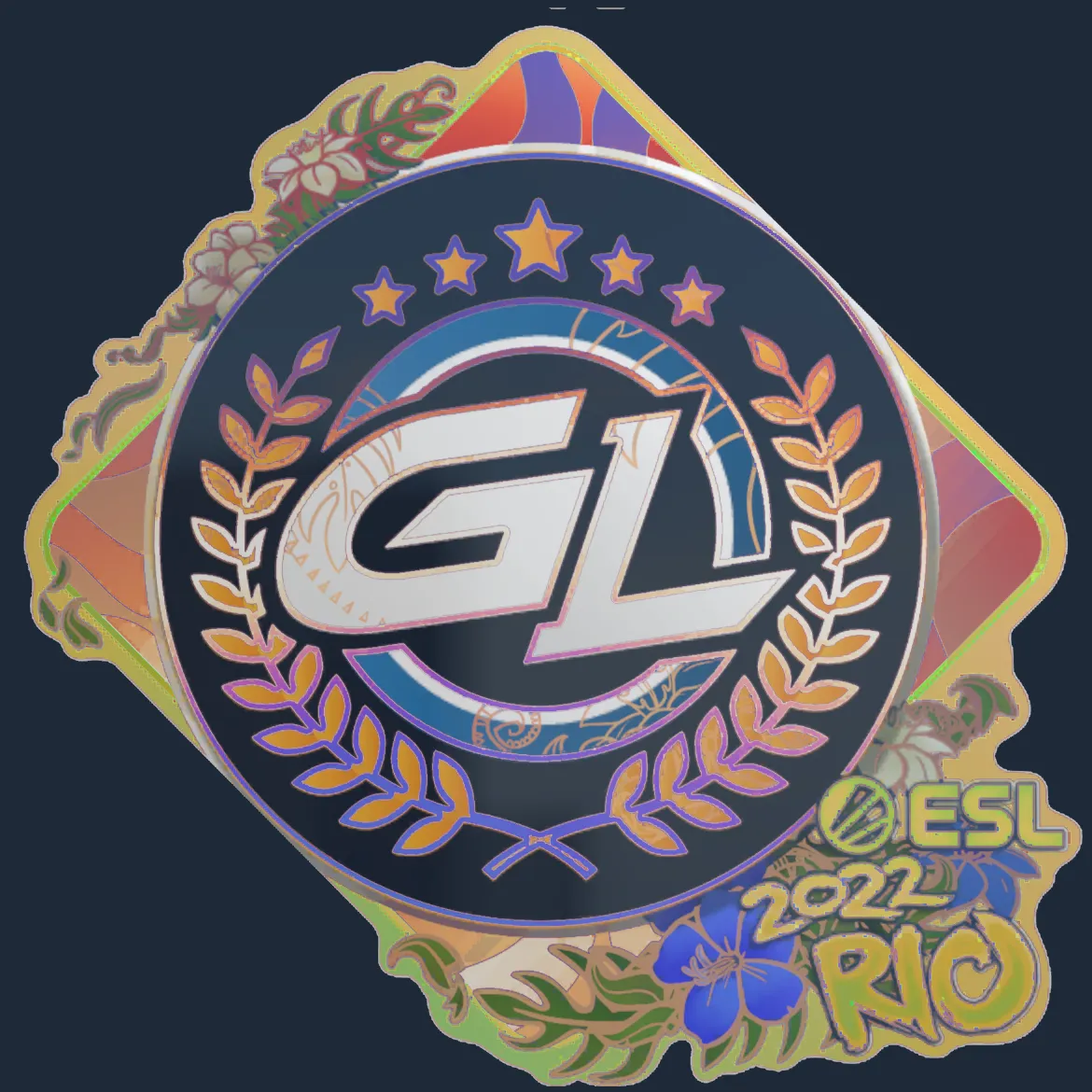 Sticker | GamerLegion (Holo) | Rio 2022