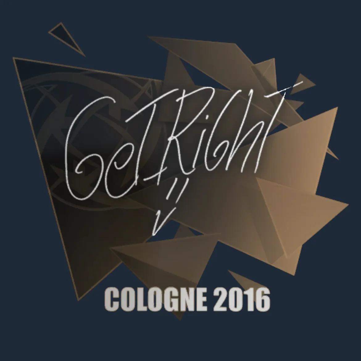 Sticker | GeT_RiGhT | Cologne 2016