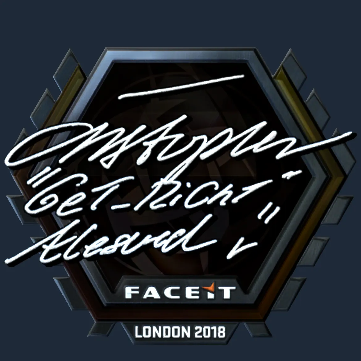 Sticker | GeT_RiGhT (Foil) | London 2018