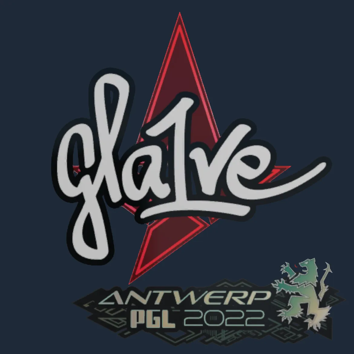 Sticker | gla1ve | Antwerp 2022