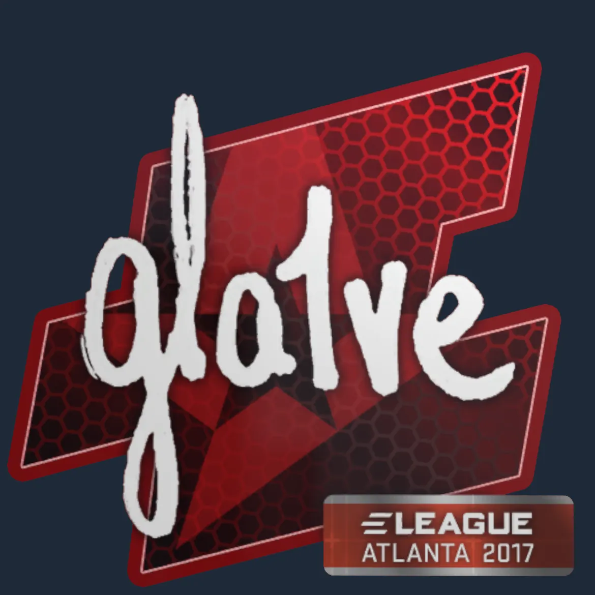 Sticker | gla1ve | Atlanta 2017