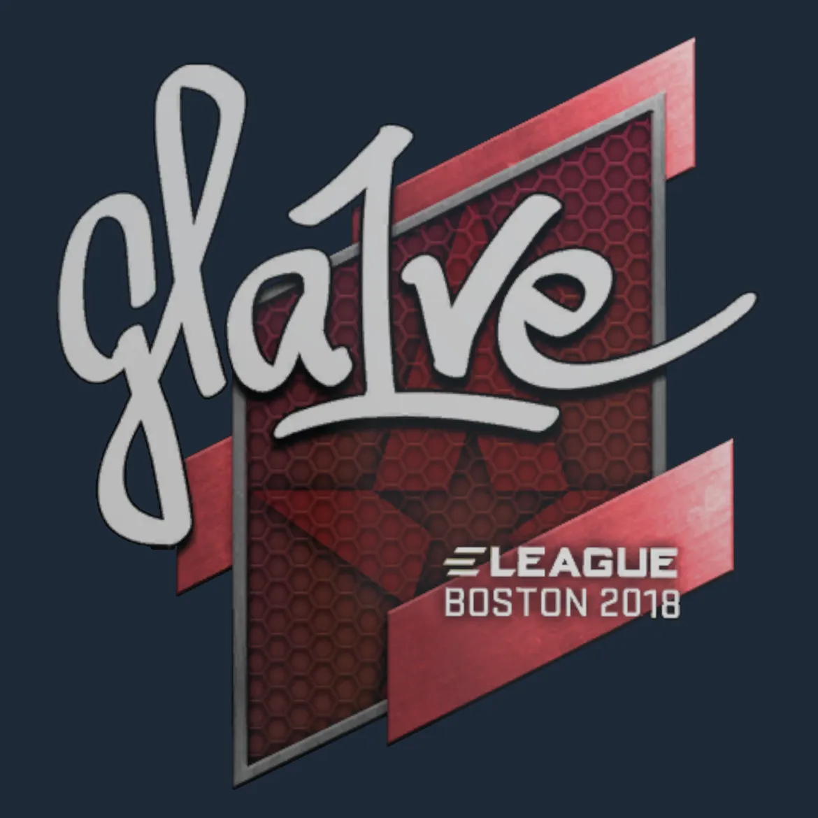 Sticker | gla1ve | Boston 2018