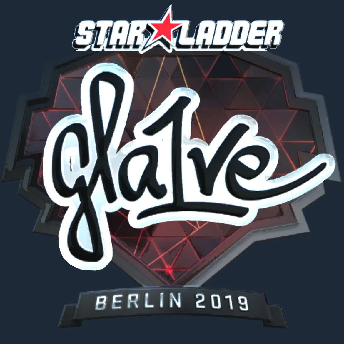 Sticker | gla1ve (Foil) | Berlin 2019