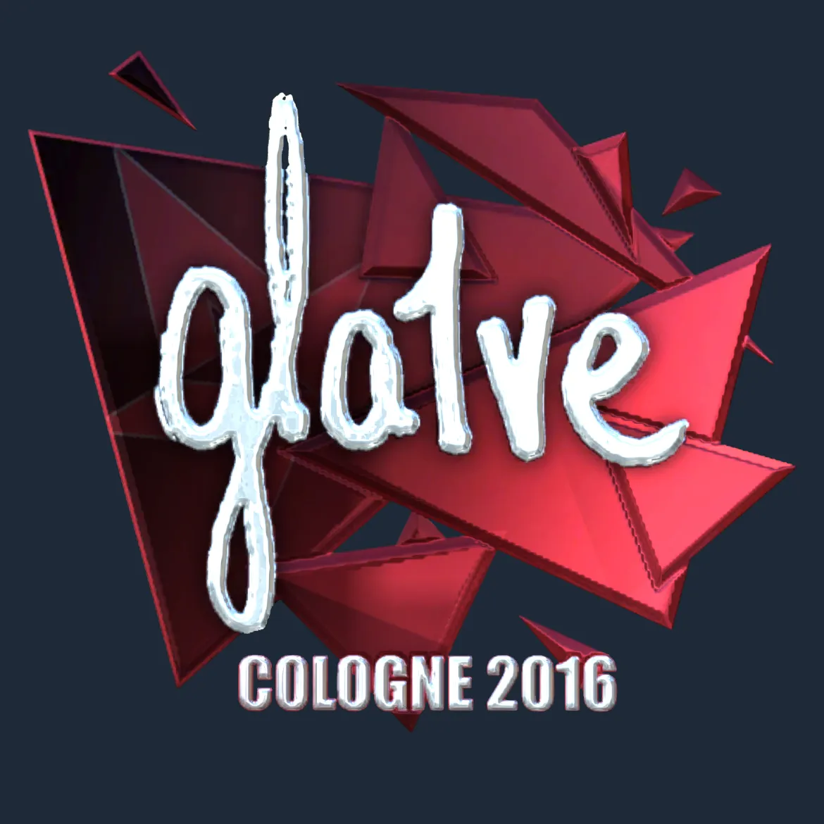 Sticker | gla1ve (Foil) | Cologne 2016