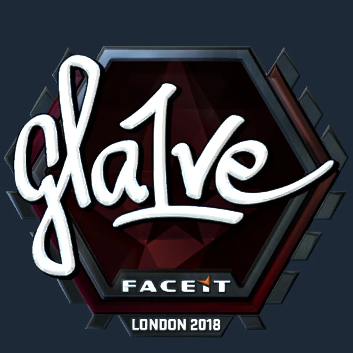 Sticker | gla1ve (Foil) | London 2018